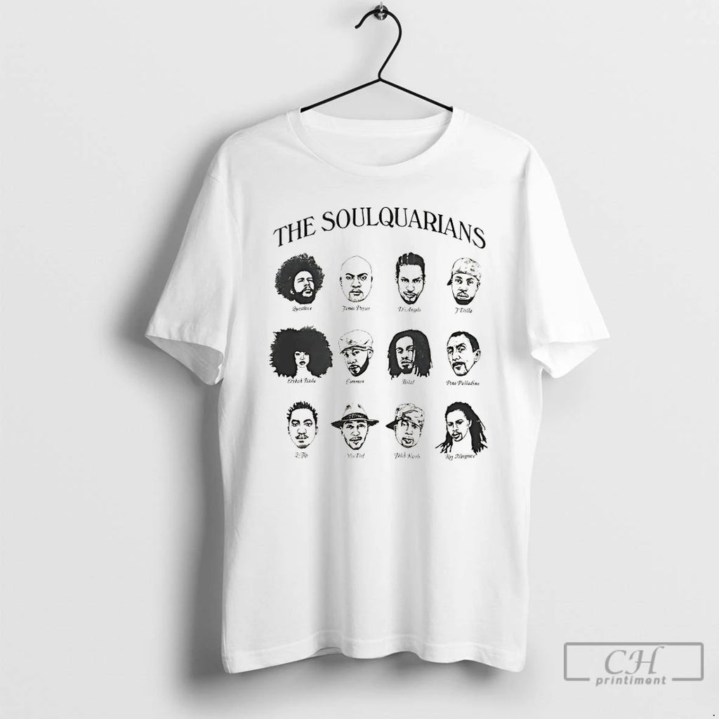 Premium The Soulquarians Face T-Shirts, Hoodie, Sweatshirt | AU01DripNestTees.com
