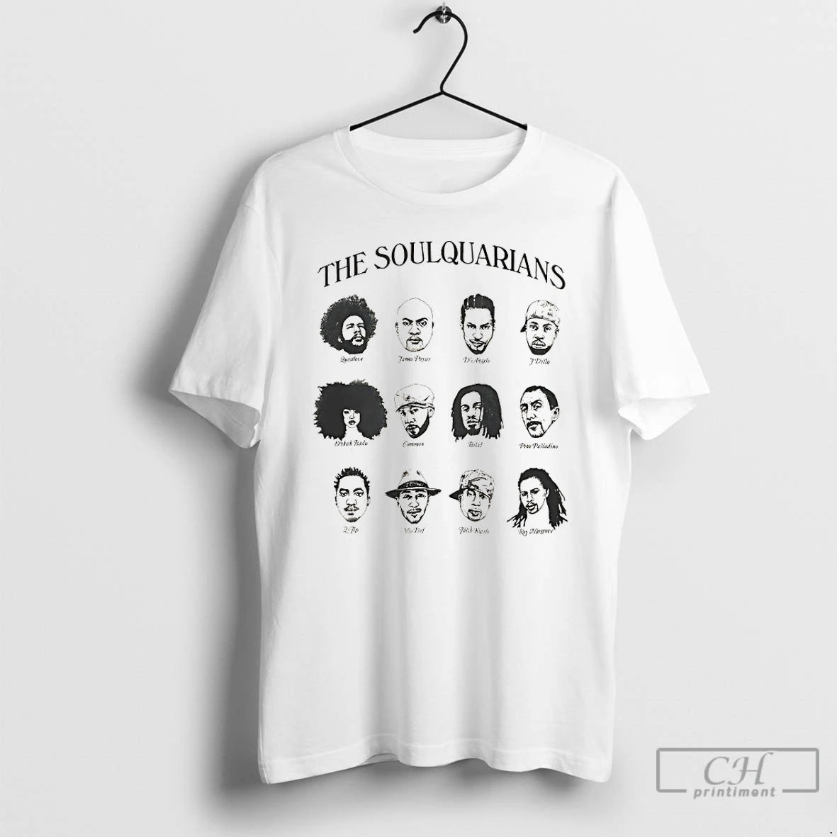 Premium The Soulquarians Face T-Shirts, Hoodie, Sweatshirt | AU01DripNestTees.com