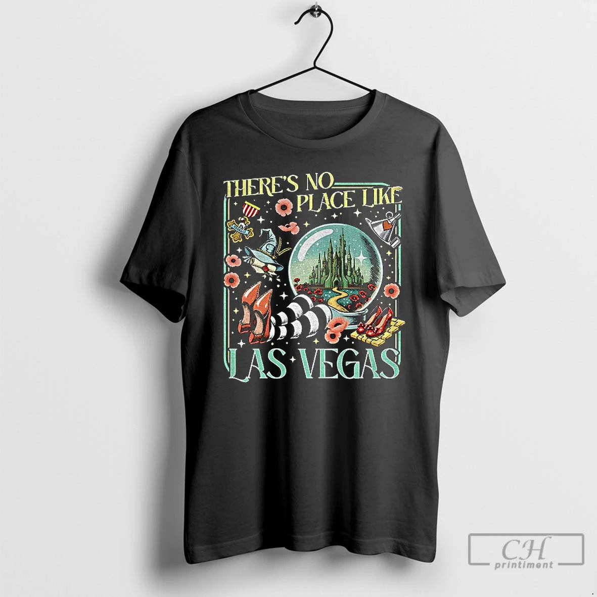 Premium The Wonderful Wizard No Place Like Las Vegas T-Shirts, Hoodie, Sweatshirt | AU01DripNestTees.com