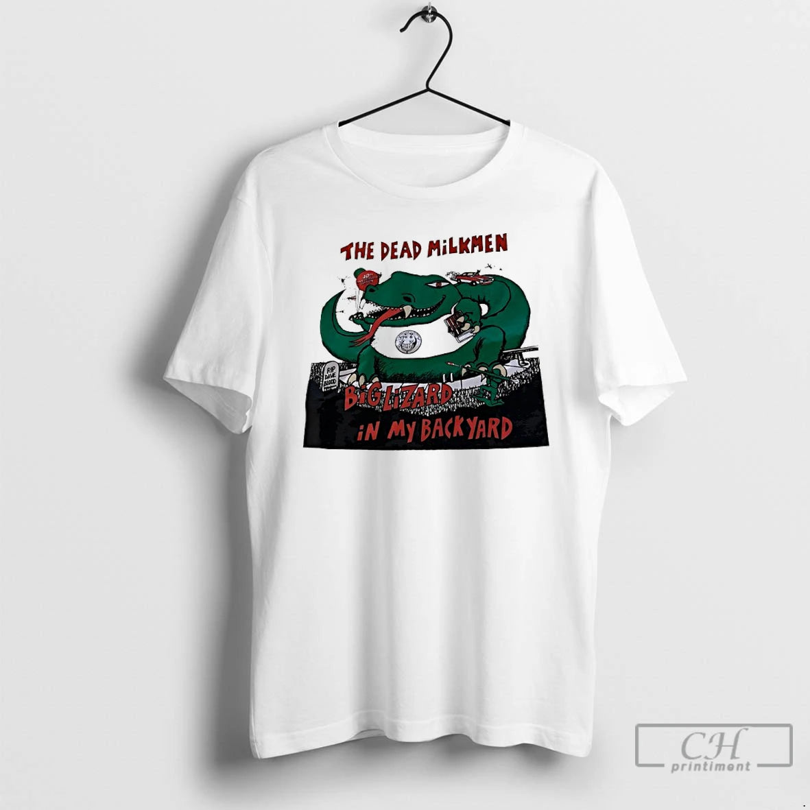 Premium The Dead Milkmen Big Lizard In My Backyard T-Shirts, Hoodie, Sweatshirt | AU01DripNestTees.com