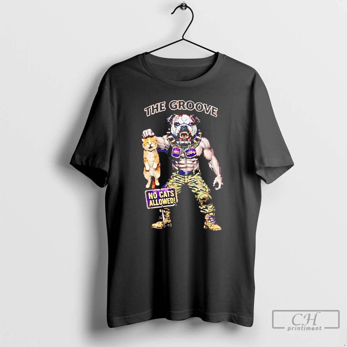 Premium The Groove No Cats Allowed T-Shirts, Hoodie, Sweatshirt | AU01DripNestTees.com