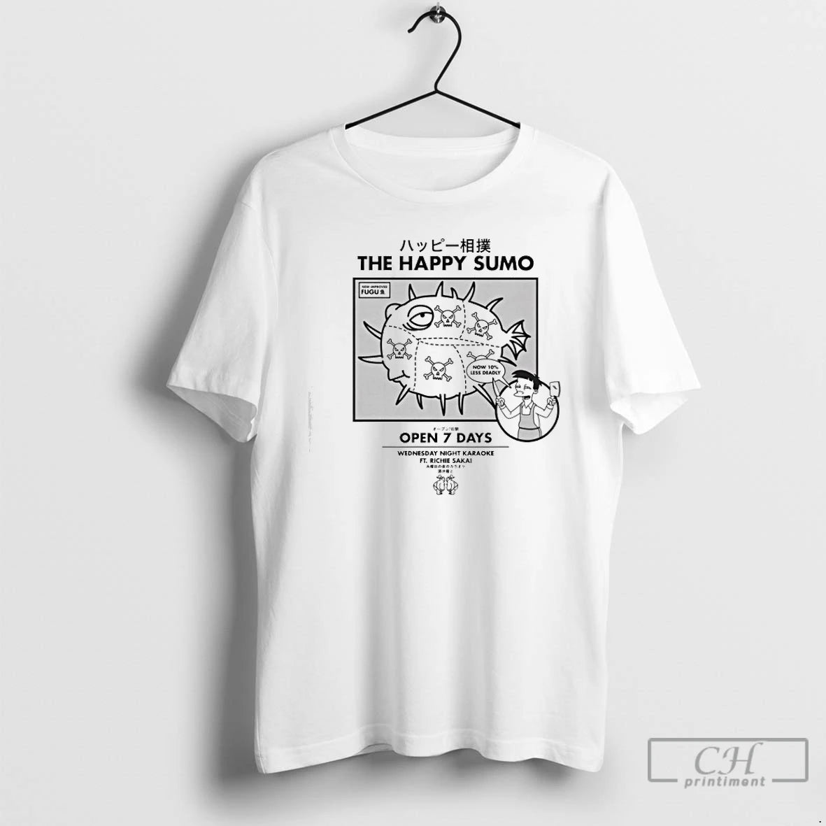 Premium The Happy Sumo Open 7 Day T-Shirts, Hoodie, Sweatshirt | AU01DripNestTees.com