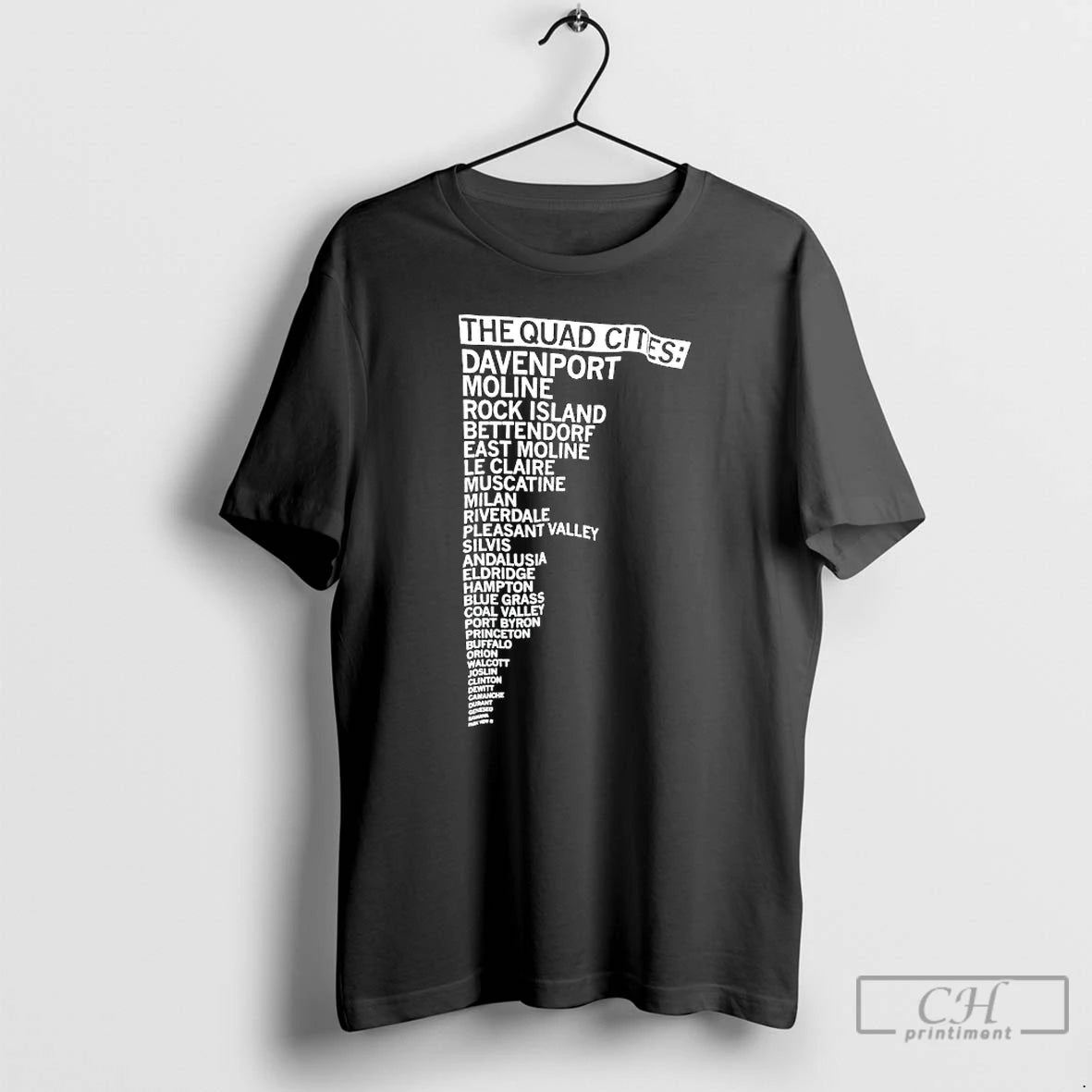 Premium The Quad Cities Davenport Moline Rock Island And Bettendorf T-Shirts, Hoodie, Sweatshirt | AU01DripNestTees.com
