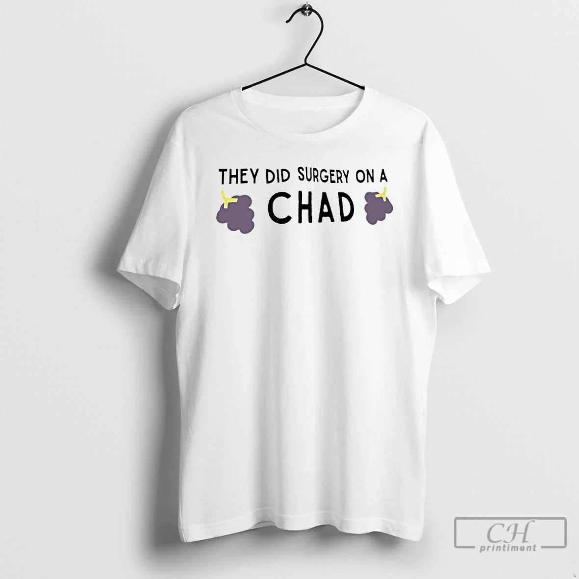 Premium They Did Surgery On A Chad T-Shirts, Hoodie, Sweatshirt | AU01DripNestTees.com