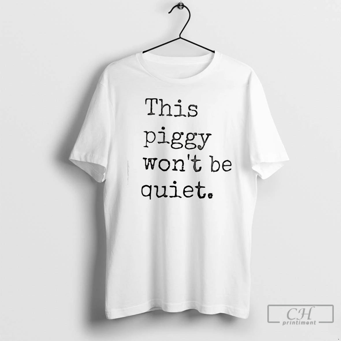 Premium This Piggy Wont Be Quiet Trump Anti T-Shirts, Hoodie, Sweatshirt | AU01DripNestTees.com