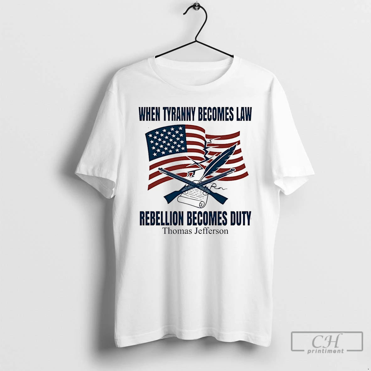 Premium Thomas Jefferson When Tyranny Becomes Law Rebellion Becomes Duty T-Shirts, Hoodie, Sweatshirt | AU01DripNestTees.com