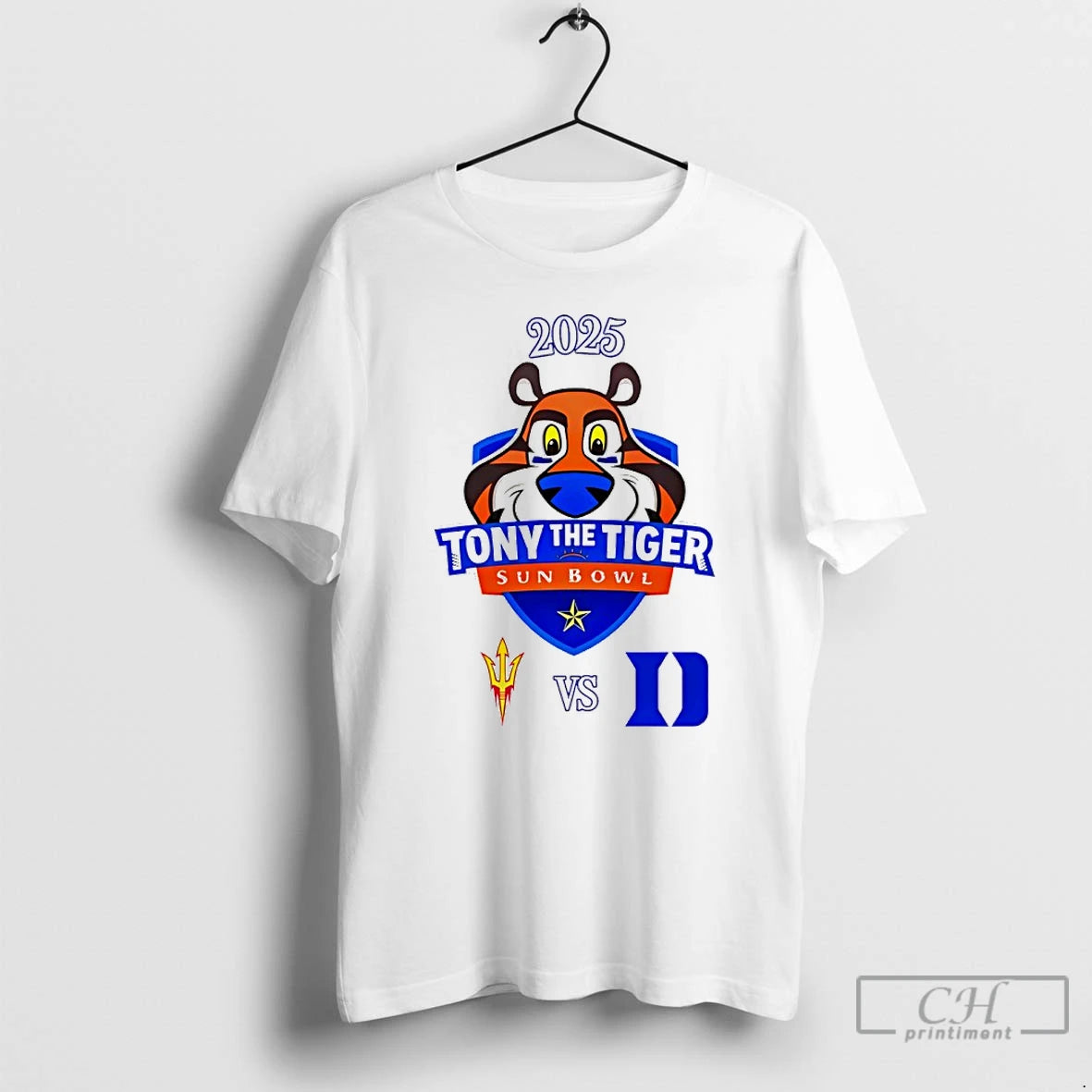 Premium Tony The Tiger Sun Bowl 2025 Arizona State Vs Duke T-Shirts, Hoodie, Sweatshirt | AU01DripNestTees.com