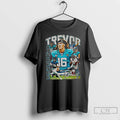 Premium Trevor Lawrence Jacksonville Football Vintage T-Shirts, Hoodie, Sweatshirt | AU01DripNestTees.com