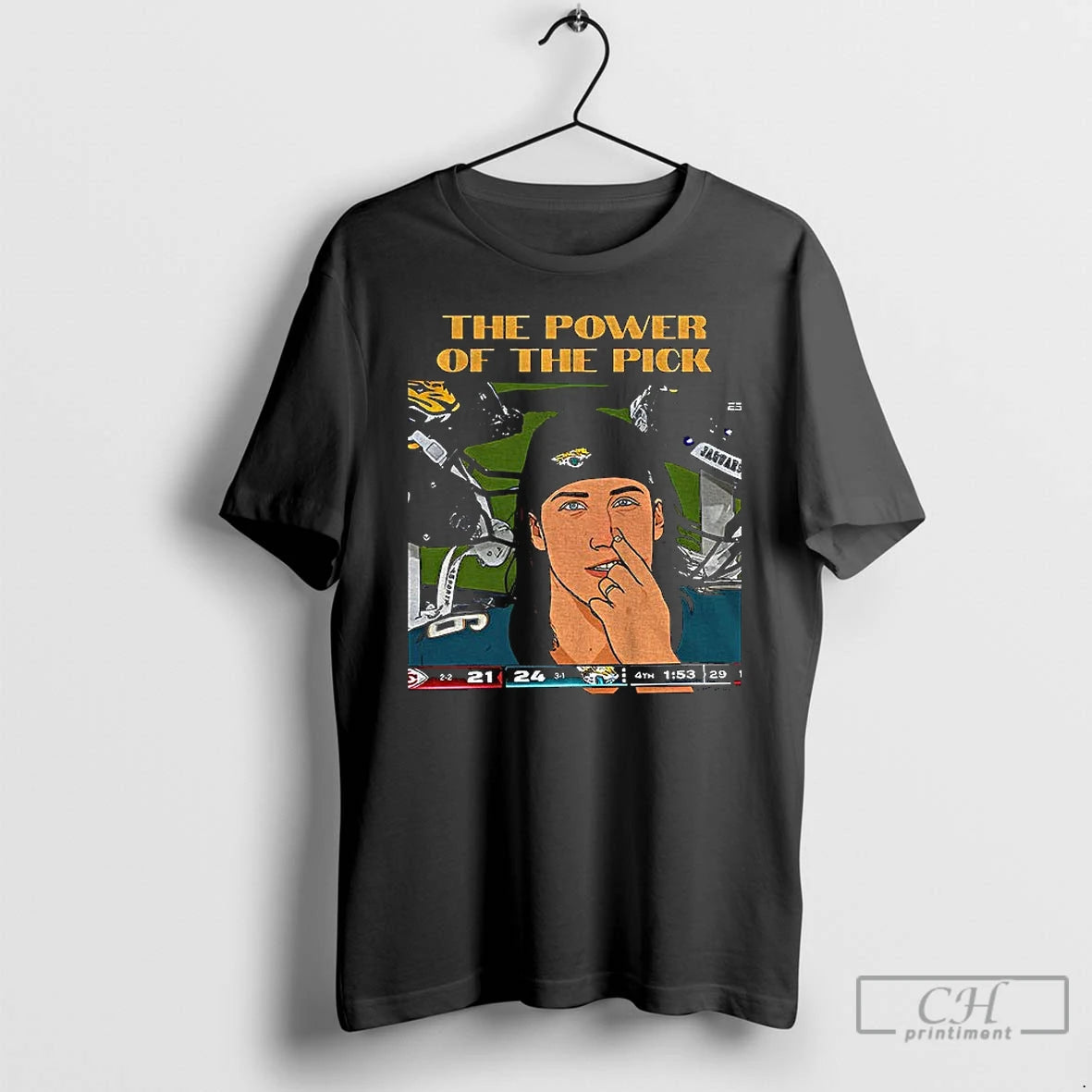 Premium Trevor Lawrence Nose Pick The Power Of The Pick T-Shirts, Hoodie, Sweatshirt | AU01DripNestTees.com