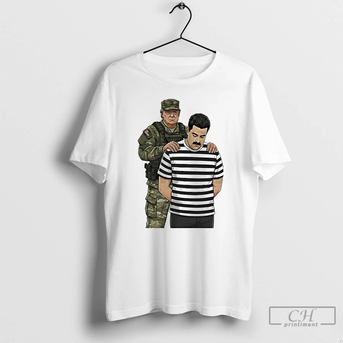 Premium Trump Capturing Nicolas Maduro T-Shirts, Hoodie, Sweatshirt | AU01DripNestTees.com