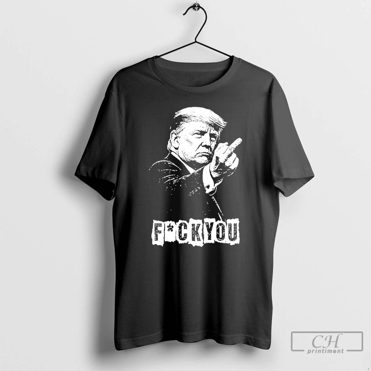 Premium Trump Middle Finger 2026 Political Meme Trump Flipping The Bird T-Shirts, Hoodie, Sweatshirt | AU01DripNestTees.com