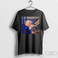 Premium Trump Middle Finger At Heckler T-Shirts, Hoodie, Sweatshirt | AU01DripNestTees.com