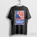 Premium Trump Salutes The American Worker T-Shirts, Hoodie, Sweatshirt | AU01DripNestTees.com