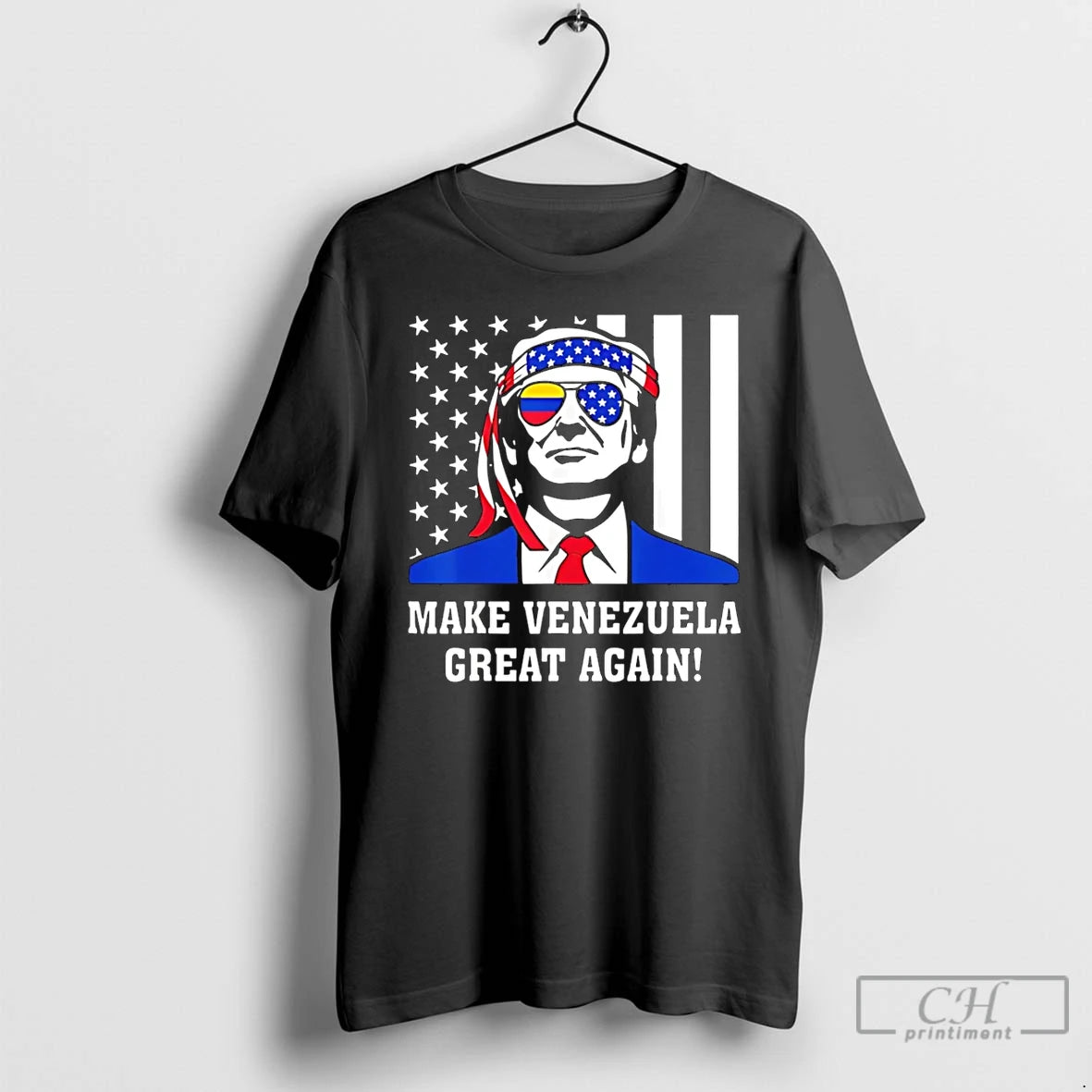 Premium Trump Usa Flag Make Venezuela Great Again T-Shirts, Hoodie, Sweatshirt | AU01DripNestTees.com
