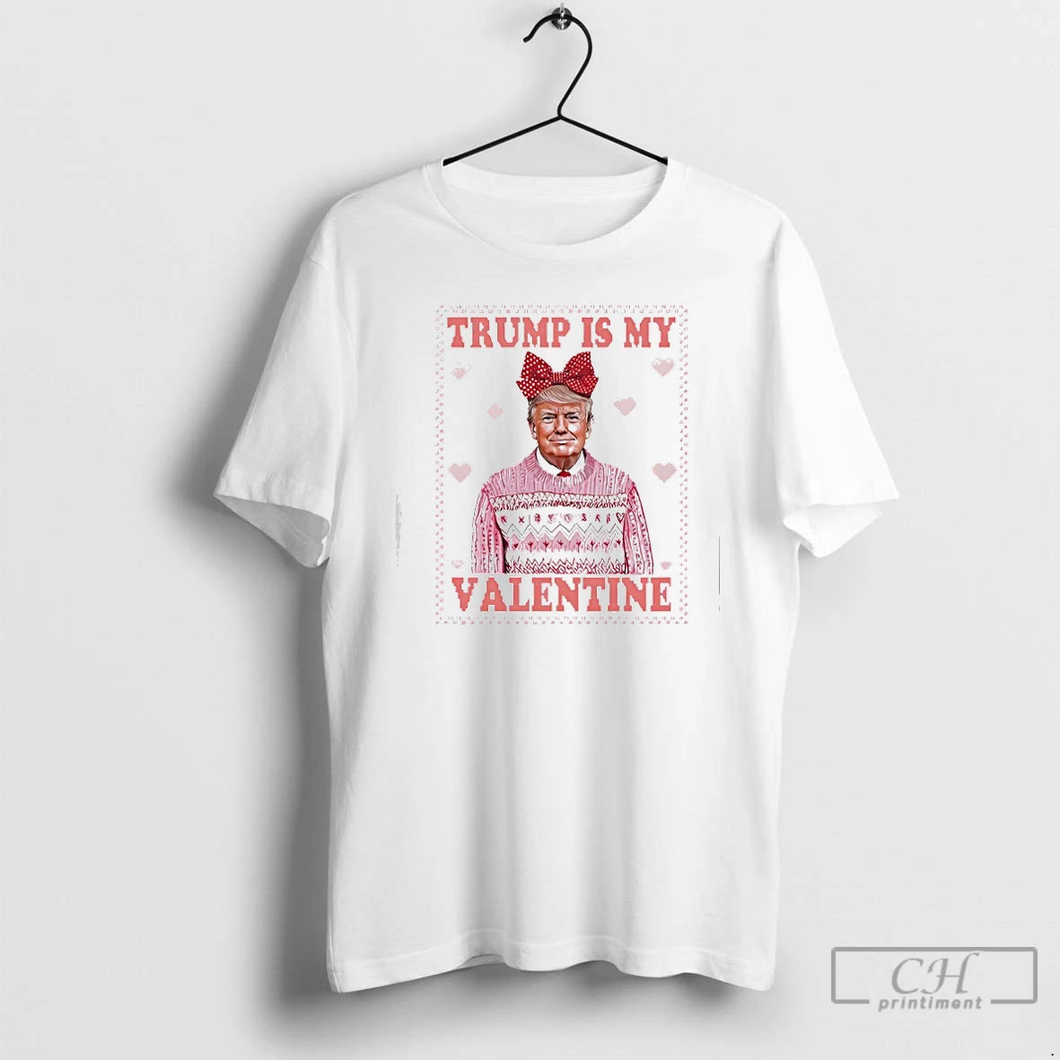 Premium Trump Valentines Day 2026 T-Shirts, Hoodie, Sweatshirt | AU01DripNestTees.com