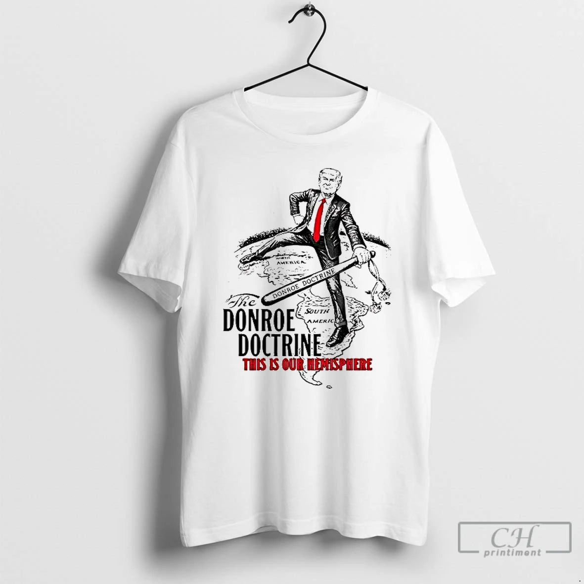 Premium Trump The Donroe Doctrine This Is Our Hemisphere T-Shirts, Hoodie, Sweatshirt | AU01DripNestTees.com