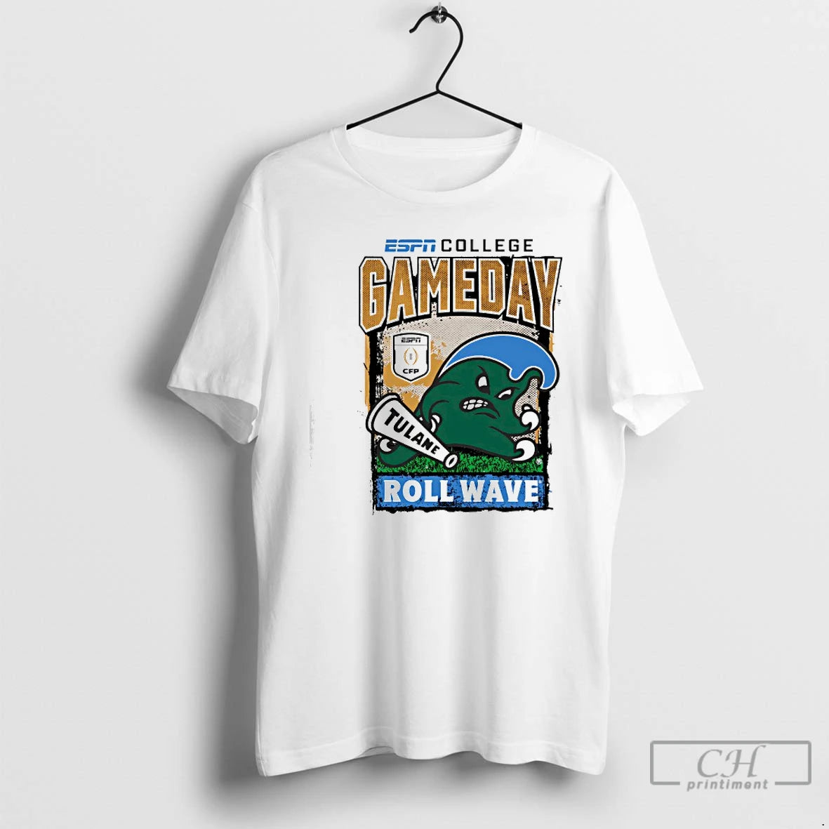 Premium Tulane Green Wave Espn College Gameday 2025 2026 College Football Playoff T Shirts Sweater Hoodie, Sweatshirt