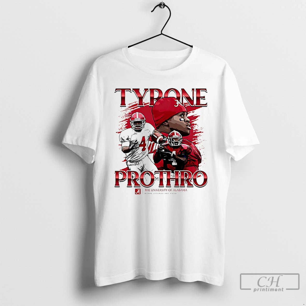 Premium Tyrone Prothro Alabama Football Alumni Ncaa Legends Caricature T-Shirts, Hoodie, Sweatshirt | AU01DripNestTees.com