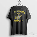 Premium Us Marines 250th Anniversary Semper Fi Military T-Shirts, Hoodie, Sweatshirt | AU01DripNestTees.com