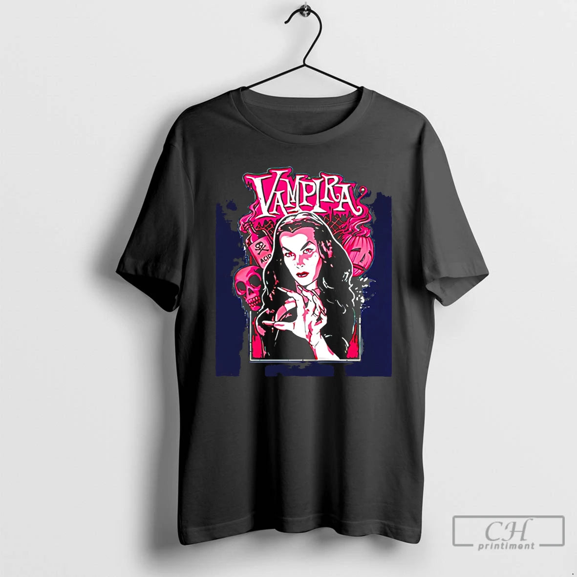 Premium Vampira Midnight Ramble Graphic T-Shirts, Hoodie, Sweatshirt | AU01DripNestTees.com