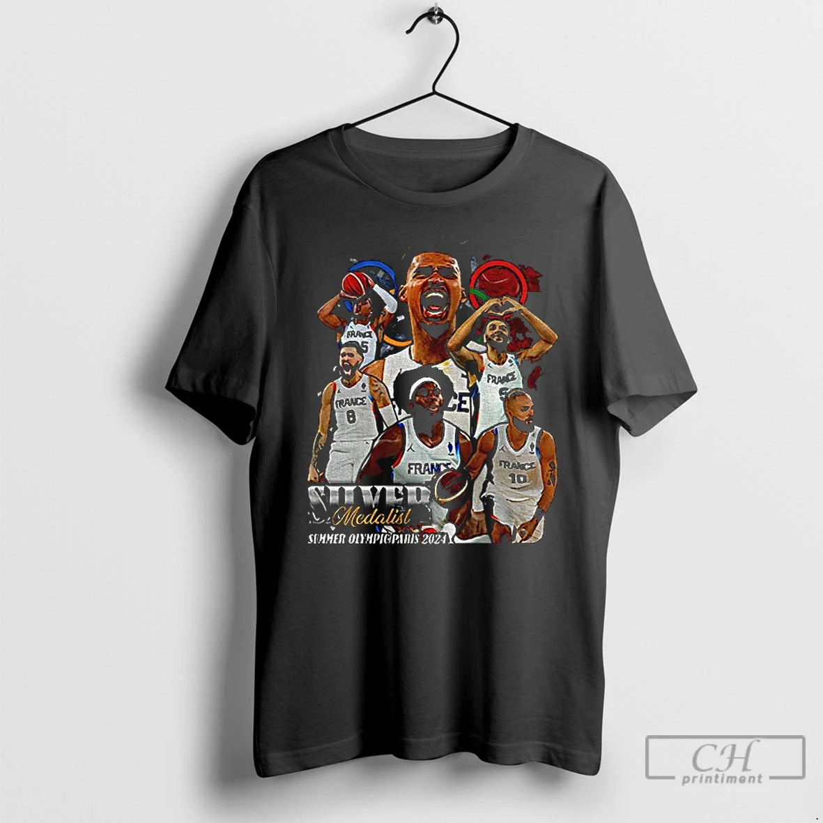 Premium Victor Wembanyama San Antonio Spurs Nba Draft 2025 Silver Medalist T-Shirts, Hoodie, Sweatshirt