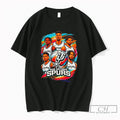 Premium Victor Wembanyama Cartoon San Antonio Spurs Nba Basketball Graphic 2026
