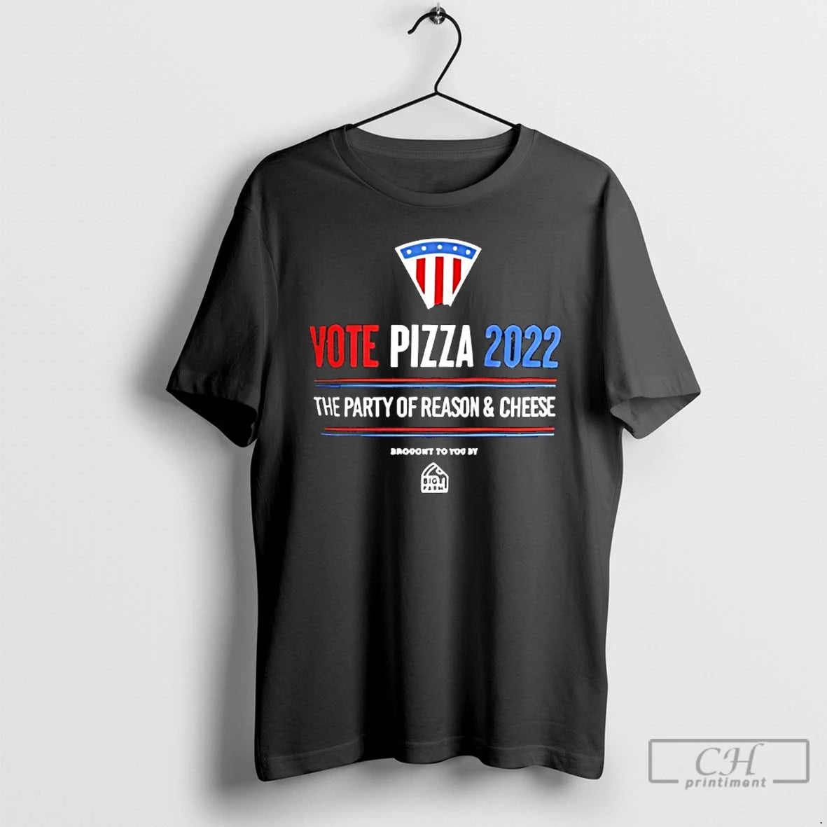 Premium Vote Pizza 2022 The Party Of Reason And Cheese T-Shirts, Hoodie, Sweatshirt | AU01DripNestTees.com