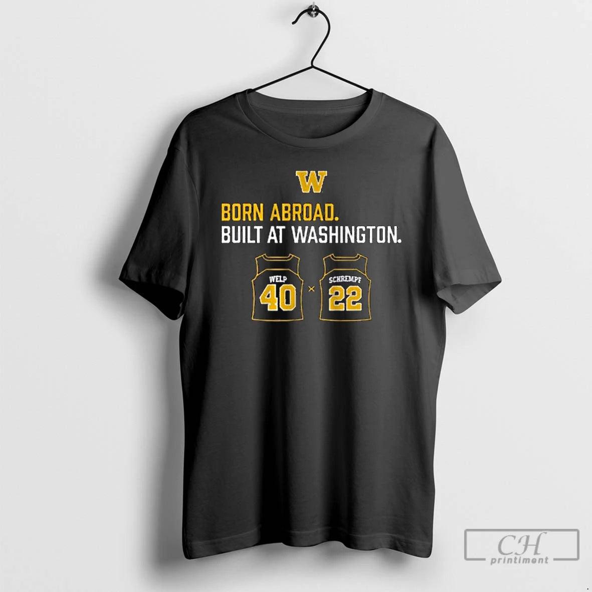 Premium Washington Huskies Schrempf Welp Duo T-Shirts, Hoodie, Sweatshirt | AU01DripNestTees.com