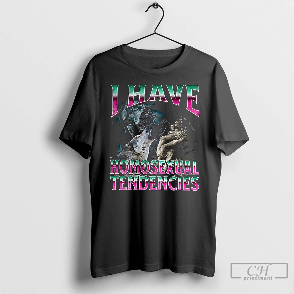 Premium Werewolf Meme I Have Homosexual Tendencies T-Shirts, Hoodie, Sweatshirt | AU01DripNestTees.com