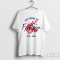 Premium Western Trendy 250 Years Freedom Fourth Of July America Graphic