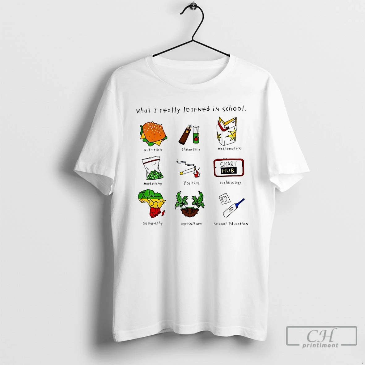 Premium What I Really Learned In School Nutrition Chemistry Mathematics T-Shirts, Hoodie, Sweatshirt | AU01DripNestTees.com