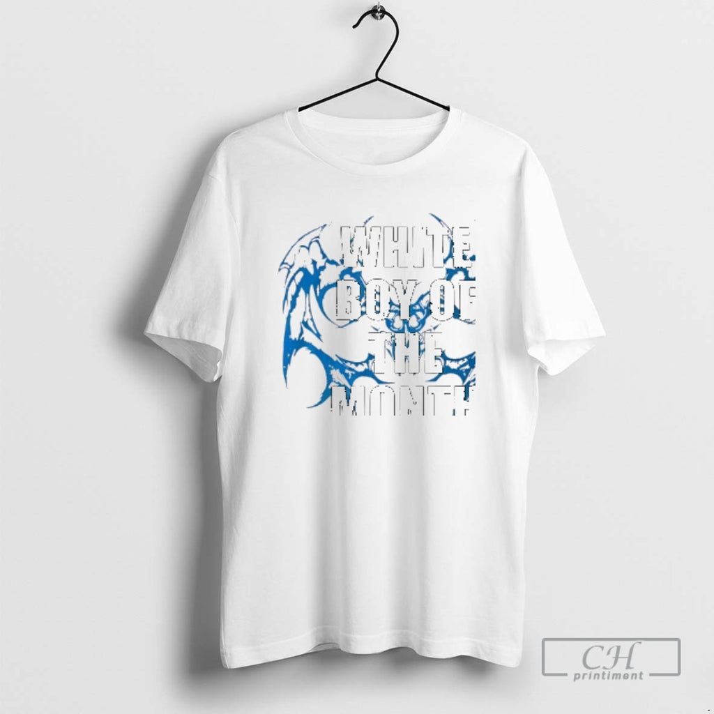 Premium White Boy Of The Month Shirt Sweater Hoodie, Sweatshirt | AU01DripNestTees.com