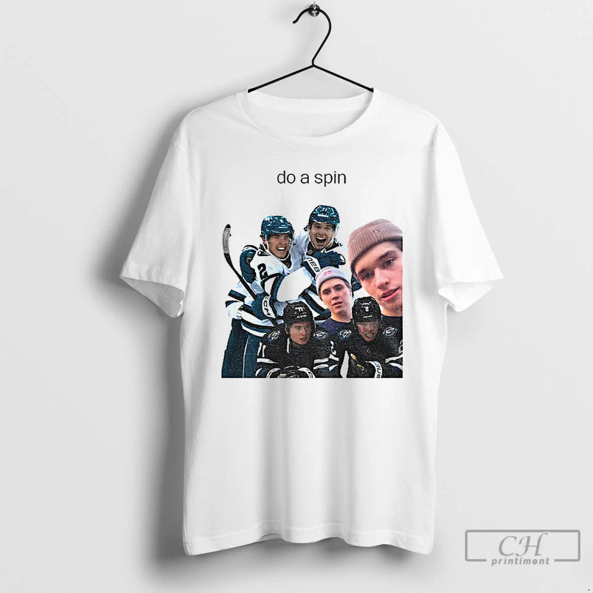 Premium Will Smith And Macklin Celebrini San Jose Sharks Hockey Do A Spin T Shirts Hoodie, Sweatshirt | AU01DripNestTees.com