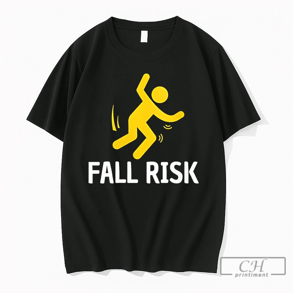 Premium Womens Fall Risk Balance Issues Funny Fall Risk