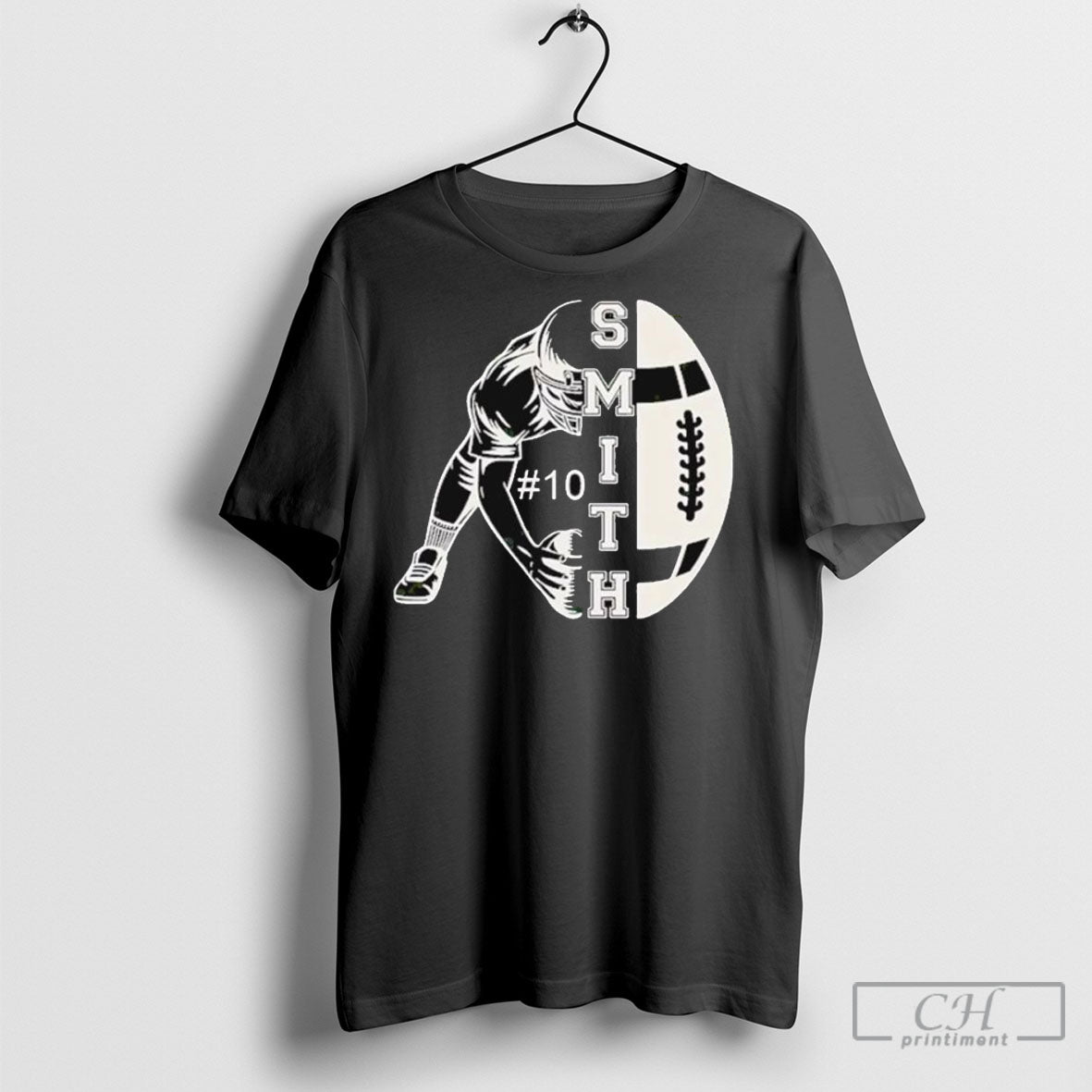Premium Your Name Football Mom