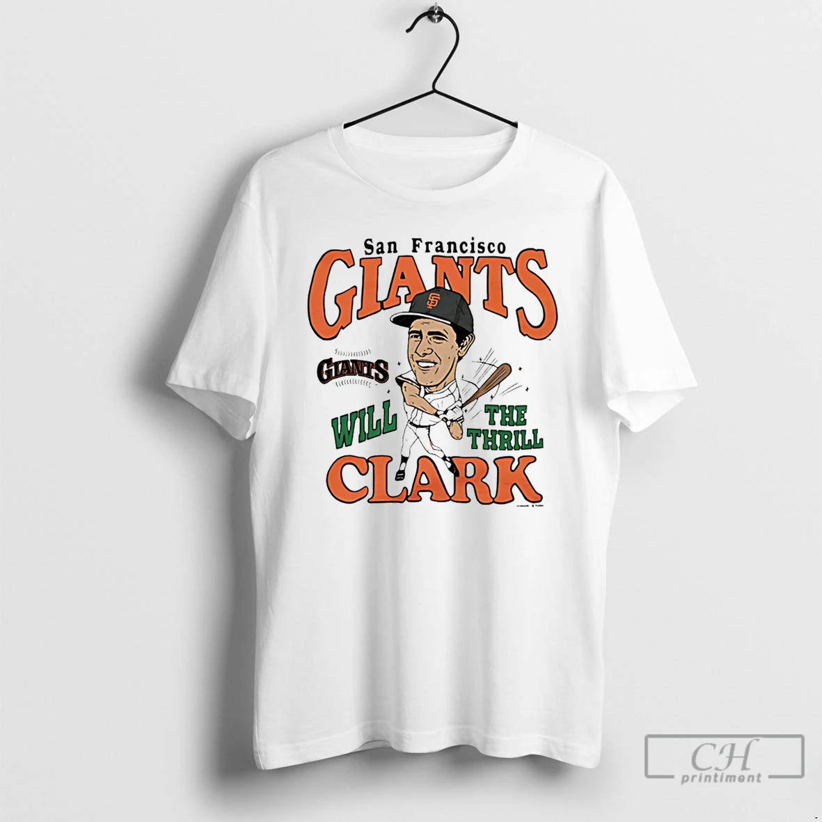 Premium An Francisco Giants Will Clark Superstar Caricature T-Shirts, Hoodie, Sweatshirt | AU01DripNestTees.com