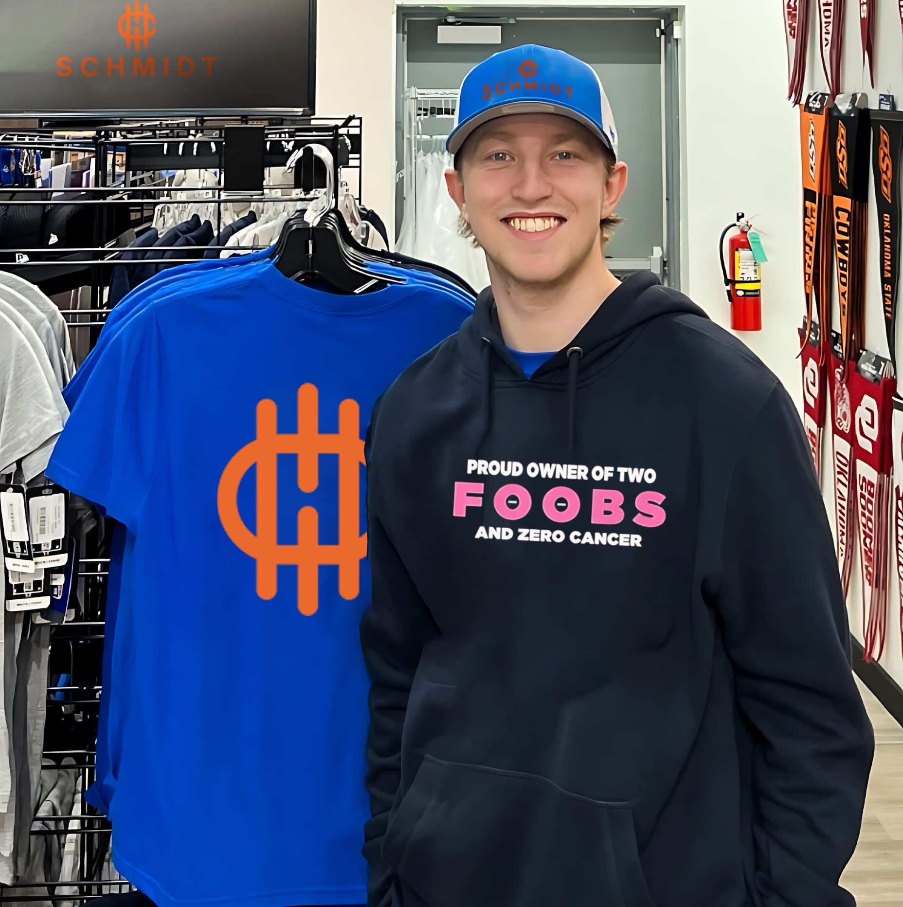 Proud Owner Of Two Foobs and Zero Cancer shirt