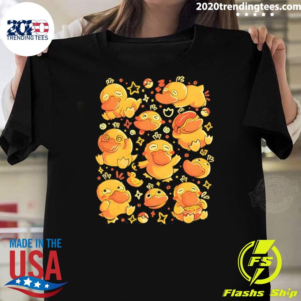 Psyduck Too Many Ducks Pokémon Shirt