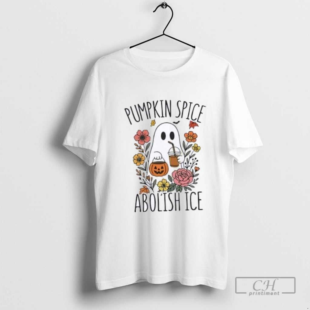 Pumpkin Spice Abolish Ice Halloween