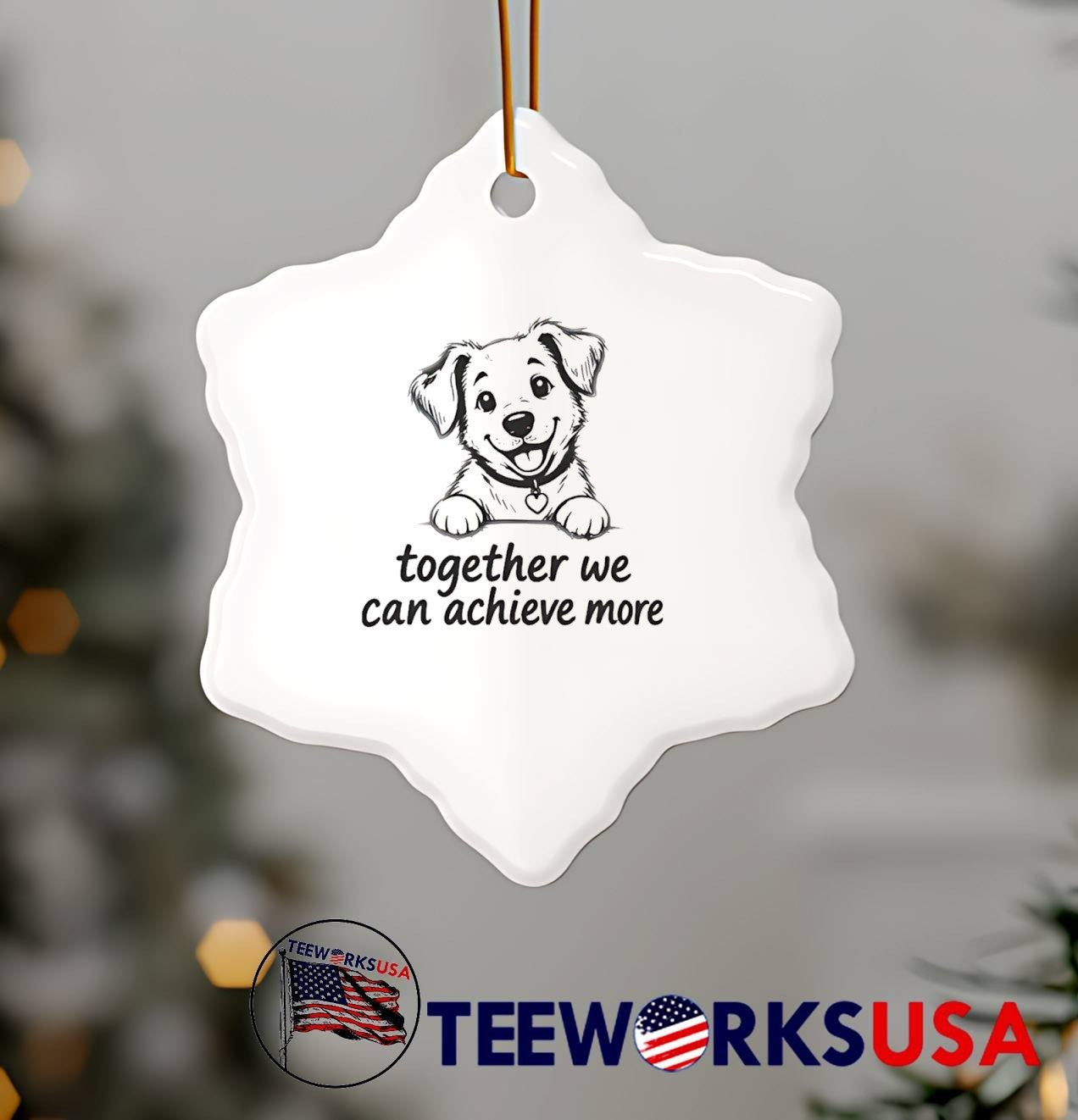 Puppy Together We Can Achieve More T-Shirt