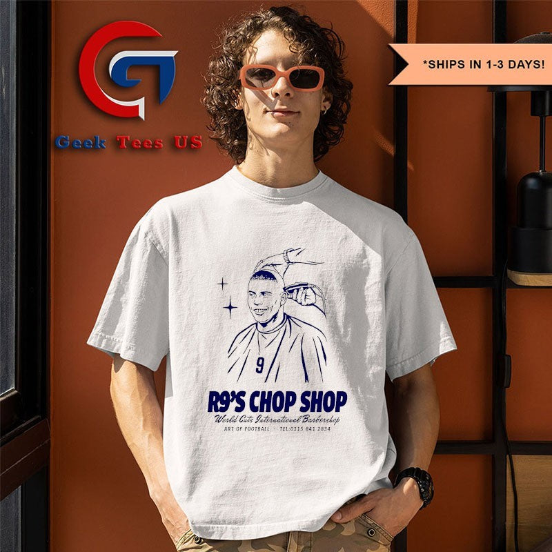 R9’s Chop Ronaldo Brazil National Team Barber T-shirt