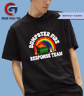 Raccoon dumpster fire response team rainbow shirt