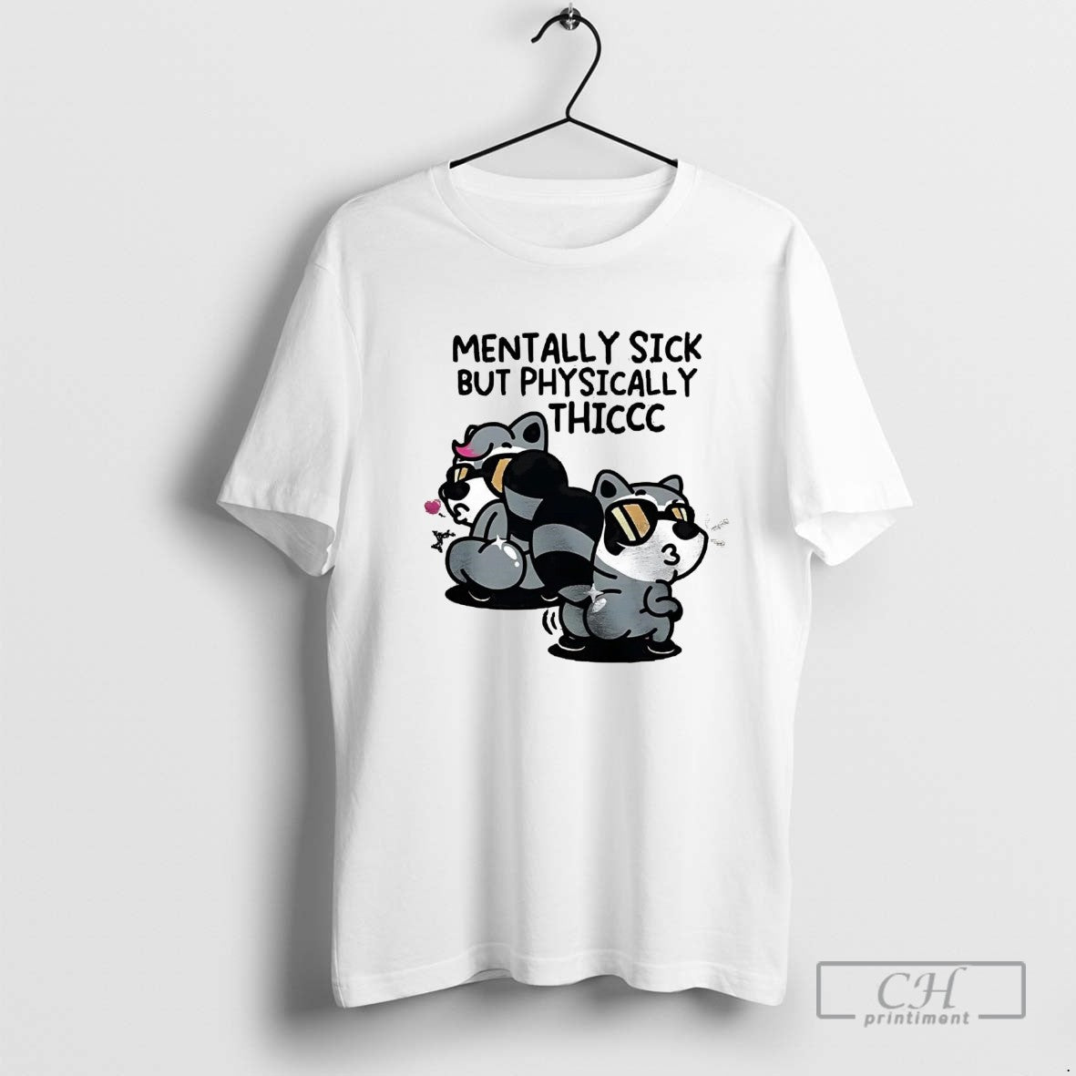 Raccoons Mentally Sick But Physically Thicc