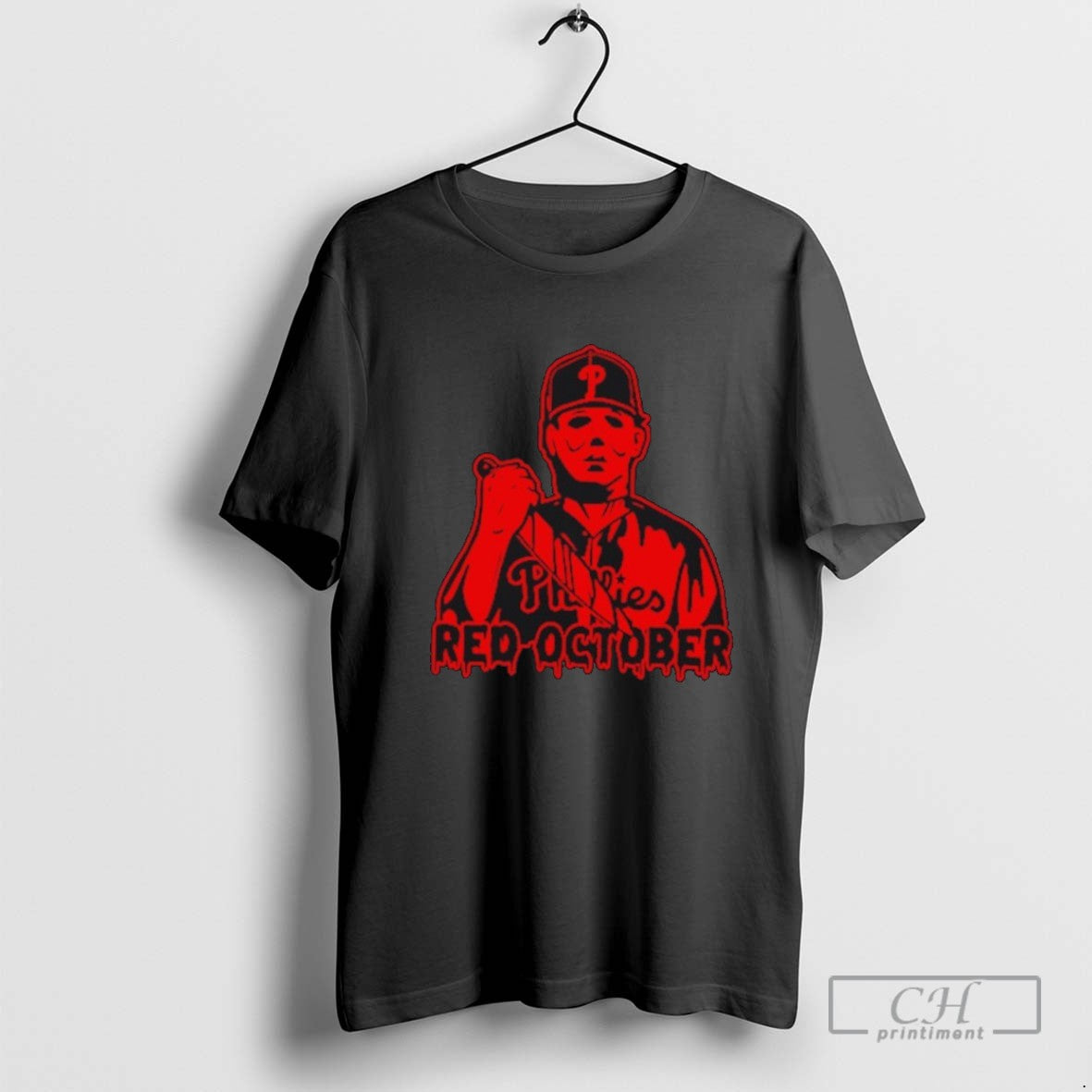 Red October Phillies Michael Myers Halloween