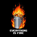 Retro Pixel Dumpster Fire