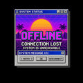 Retro Vaporwave Offline Connection