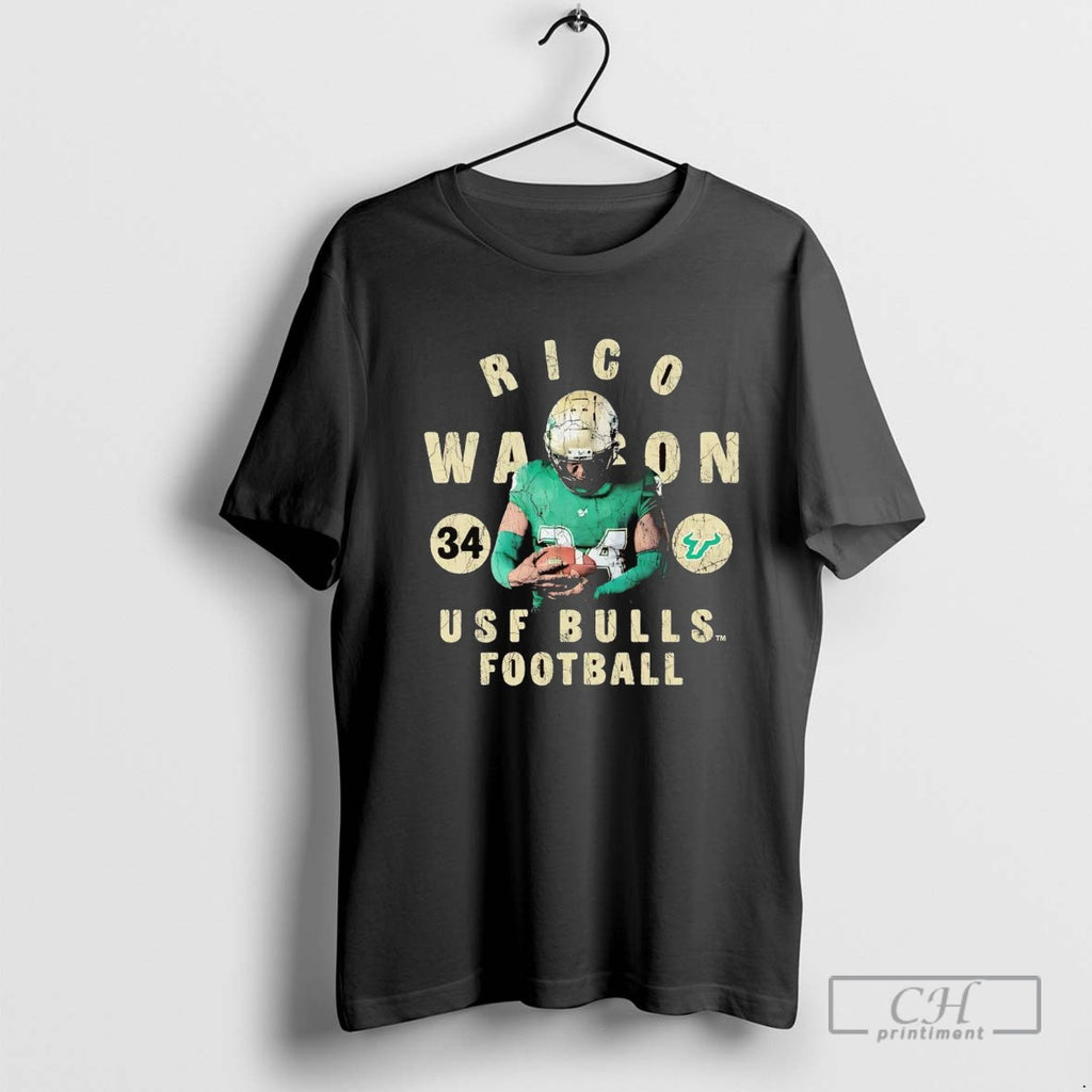 Rico Watson Illustrated Usf Bulls Football