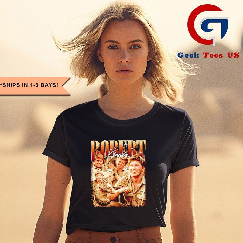 Robert Irwin Zookeeper 90s shirt