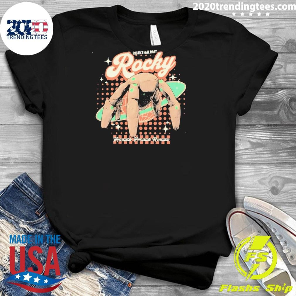 Rocky Project Hail Mary Alien Amaze Amaze Amaze Vintage Shirt