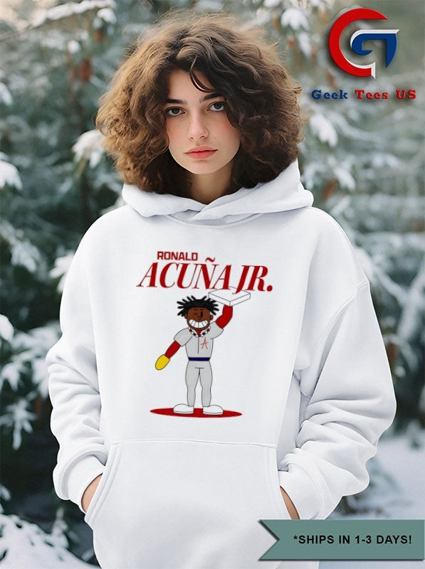 Ronald Acuna Jr. Atlanta Braves baseball Summer cartoon shirt